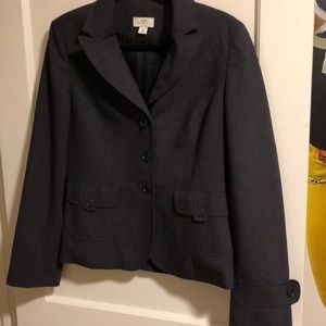 Ann Taylor Loft Gray Blazer